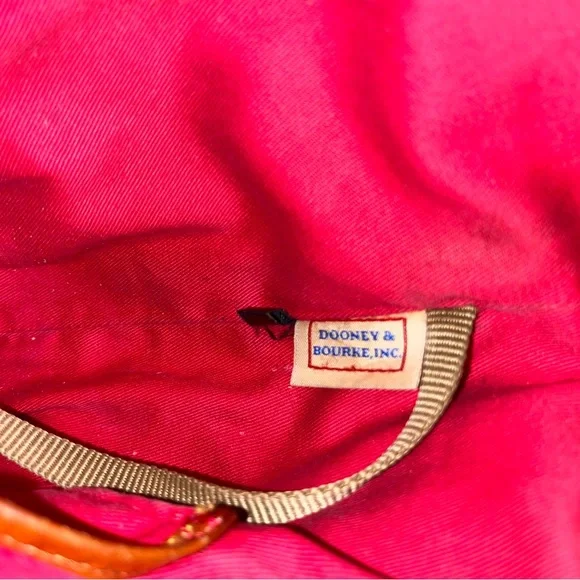 Dooney & Bourke Brown Monogram Shoulder Bag - Picture 6 of 12